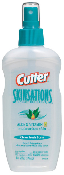 Cutter Skinsations Insect Repellent Mosquito Pump Spray - 6 oz