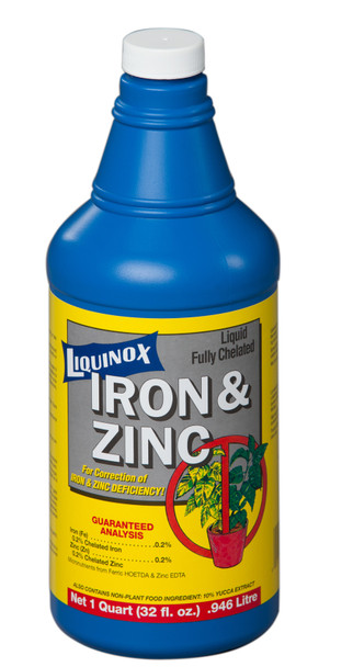 Liquinox Iron & Zinc Liquid - 32 oz