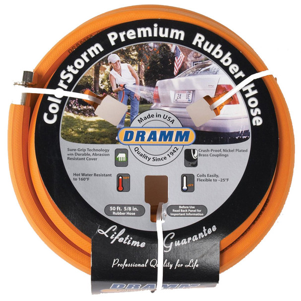 Dramm ColorStorm Premium Rubber Hose - 8In X 50 ft - 9568