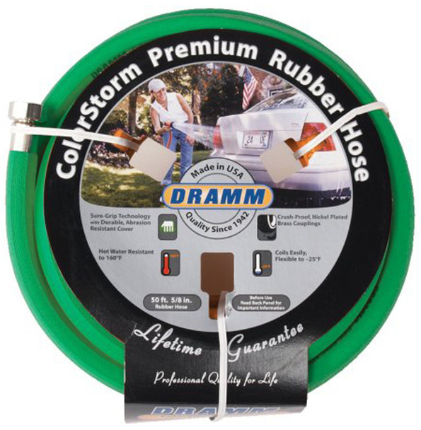 Dramm ColorStorm Premium Rubber Hose - 8In X 50 ft - 9570