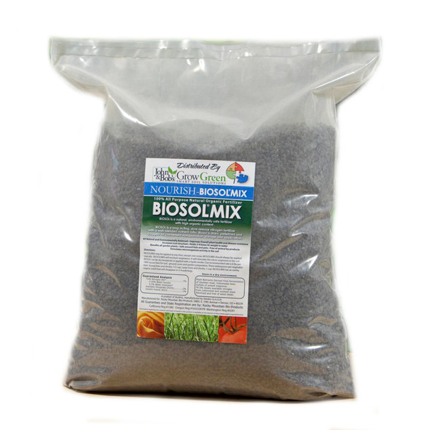 John & Bob's Nourish Biosol Fertilizer 7-2-1 /24lb 100051288