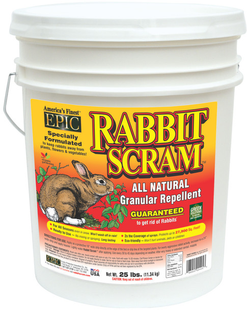 Enviro Rabbit Scram Granular Repellent - 25 lb