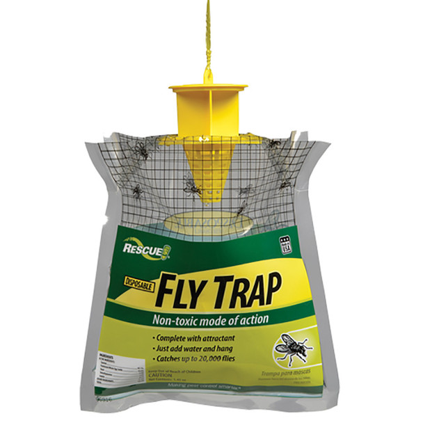 RESCUE Disposable Fly Trap - 1.45 oz - Yellow
