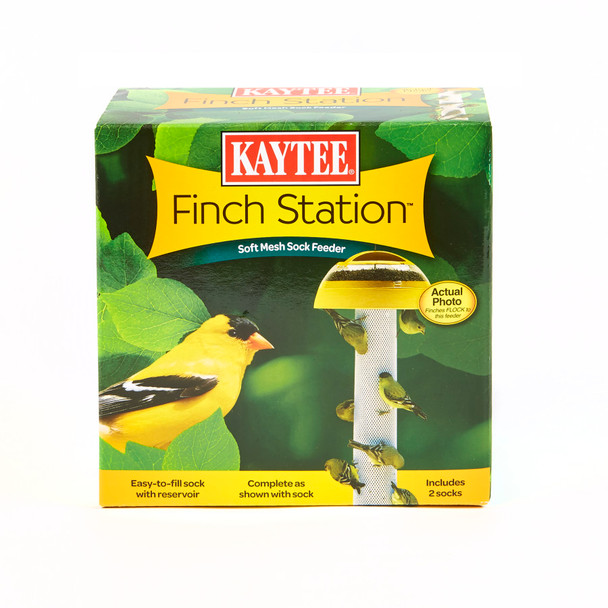 Kaytee Finch Station 2 Soft Mesh Sock Feeder - 2 Socks