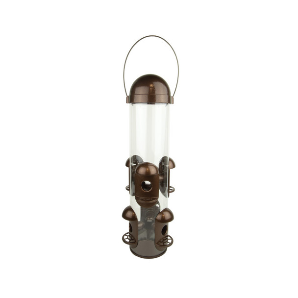 Pennington Squirrel Multi-Port Squirrel Resistant Tube Bird Feeder - 4 lb Capacity