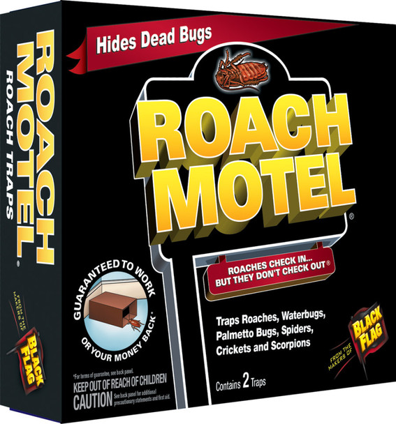 Black Flag Roach Motel Roach Traps - 2 pk