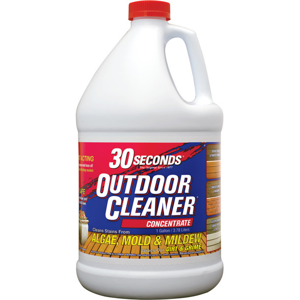 30 Seconds Outdoor Cleaner Algae Mold & Mildew Concentrate - 1 gal - 7811