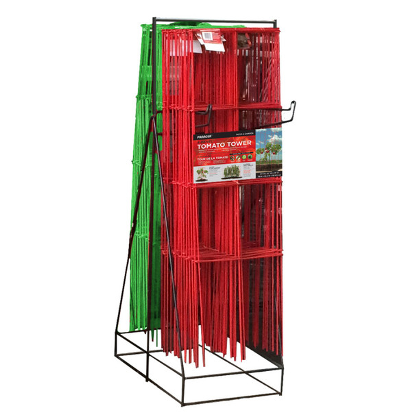 Panacea 4-Panel Tomato Tower Display - Red