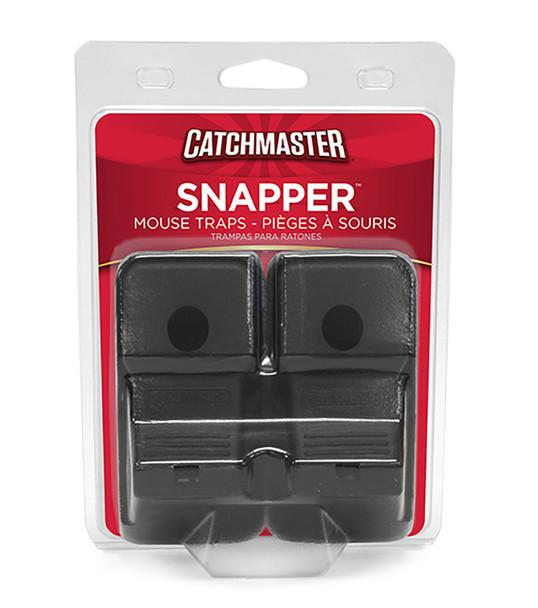 Catchmaster Snapper Mouse Traps Plastic - 2 pk