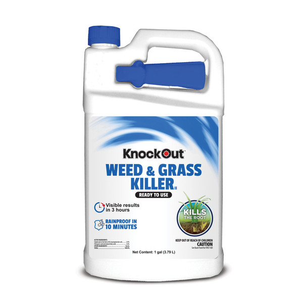 Knockout Weed and Grass Killer 2Gly/2Pel Ready to Use - Gal