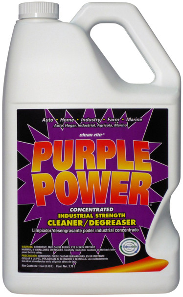 Clean-Rite Purple Power Industrial Strength Cleaner Degreaser - 1 gal
