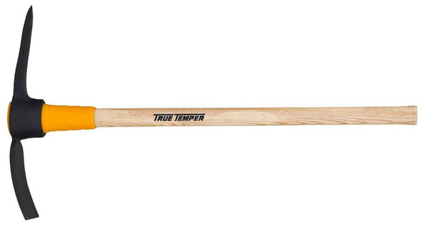 Ames True Temper Toughstrike Pick Mattock Wood Handle Brown 5 lb