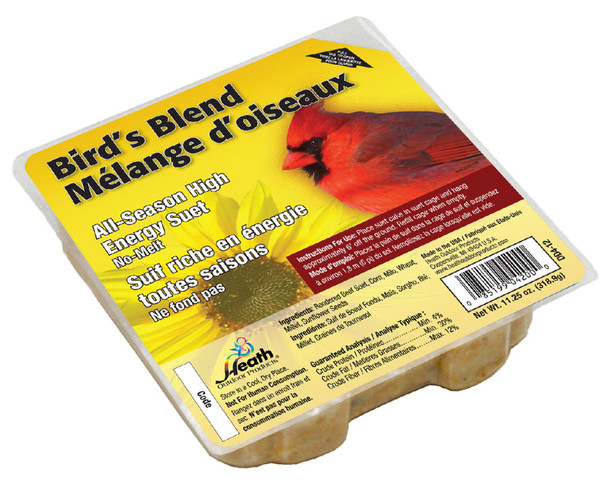 Heath Outdoor Products High Energy Birds Blend Suet Cakes 11.25 oz