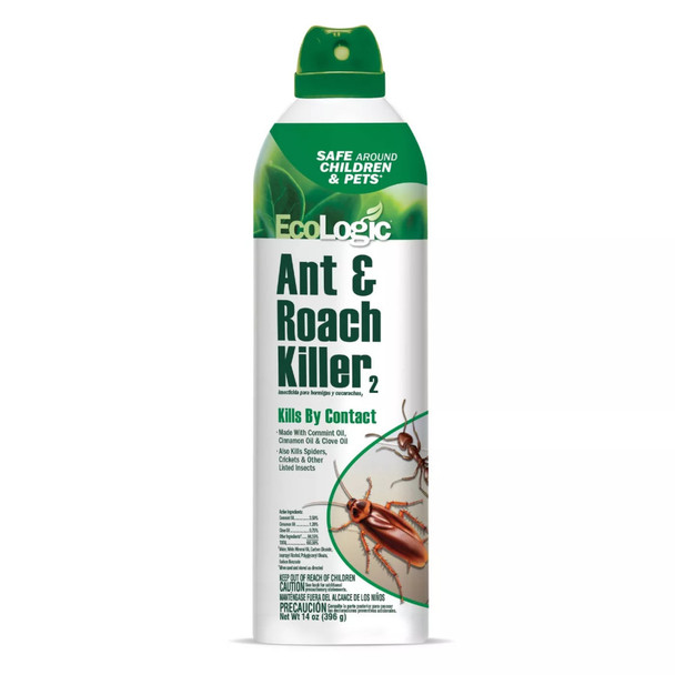 EcoLogic Ant & Roach Killer Aerosol 14 fl oz