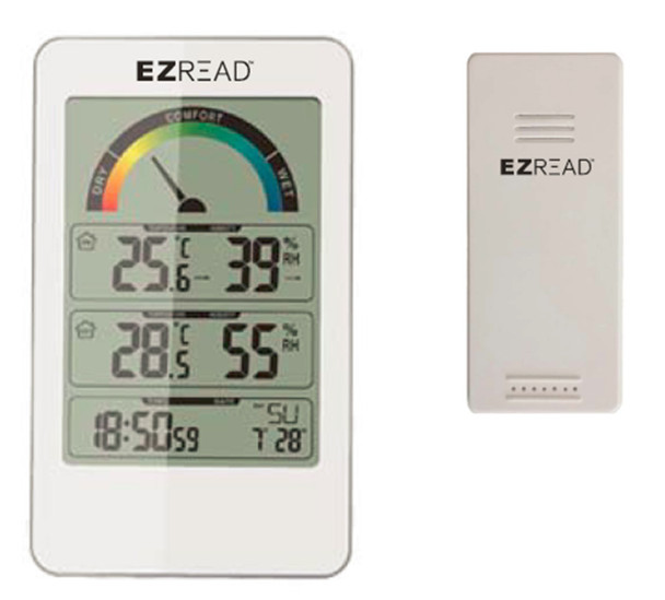 E-Z Read Digital Thermometer & Hygrometer - One Size