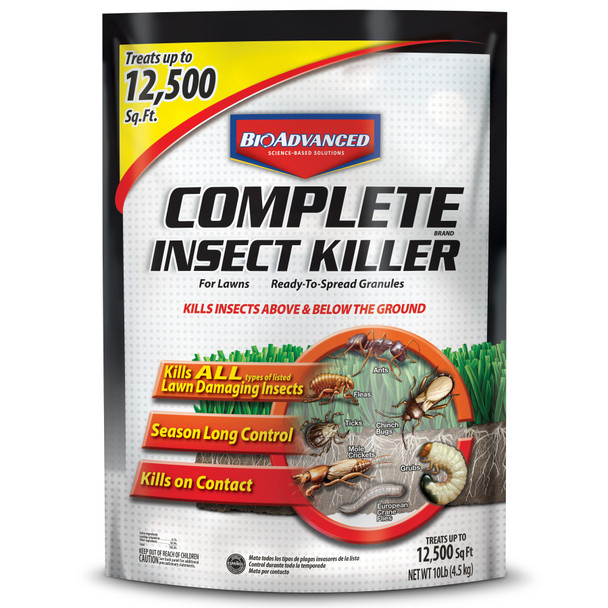 BioAdvanced Complete Insect Killer for Soil Turf Granules - 10 lb - 2942