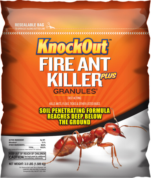 Knockout Fire Ant Killer Plus Granules - 3.5 lb - 2029