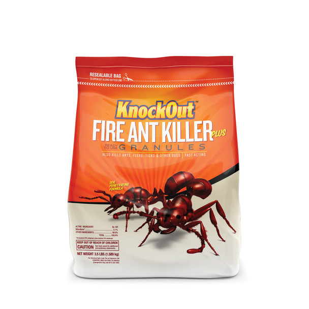Knockout Fire Ant Killer Plus Granules - 3.5 lb - 2048