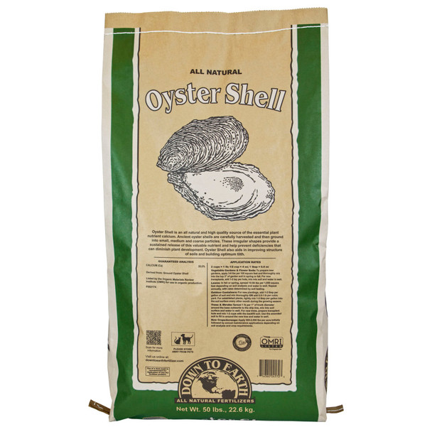 Down To Earth Oyster Shell - 50 lb