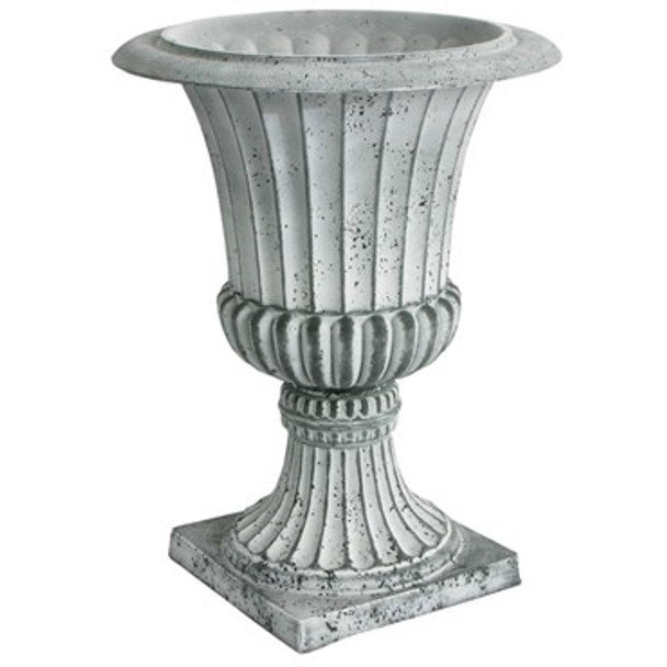 Algreen Products Acerra Rustic Urn Planter Concrete - 21in