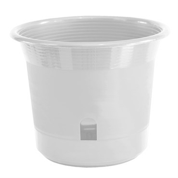 Apollo 8" Eezy Gro SelfWtr Planter White