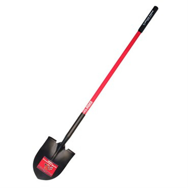 Bully Tools Professional Grade Closed Back Round Point Shovel 9in W x 59.25in H