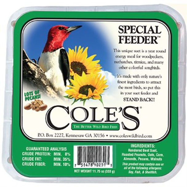 Coles Special Feeder Suet 11 oz