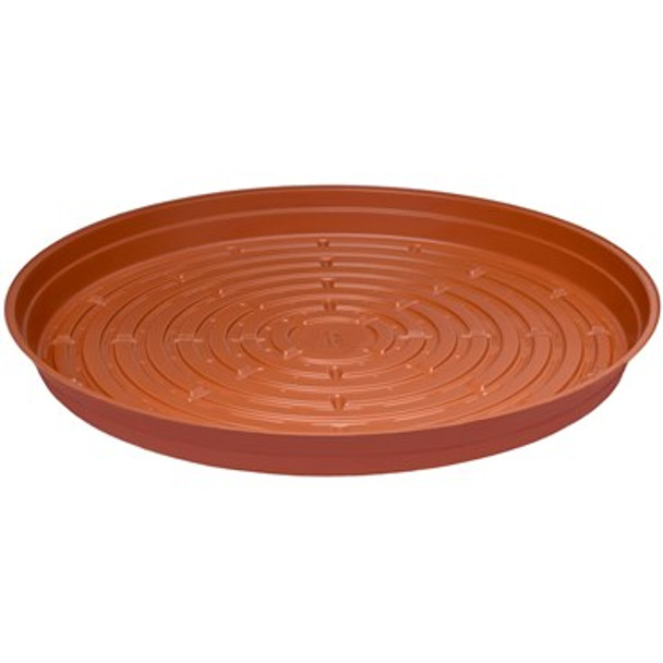 CWP 16 Terracotta HvyGa Vinyl Plant Saucr