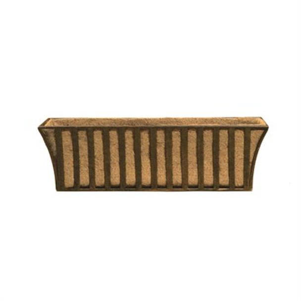Deer Park Ironworks Replacement Coco Liner Natural - Rectangle - 30in L x 9in D x 9in H