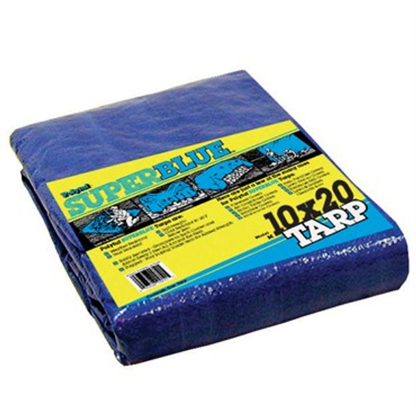 DeWitt Polytuf SUPERBLUE-UVI Tarp 10ft x 20ft - 5.6mil Thickness