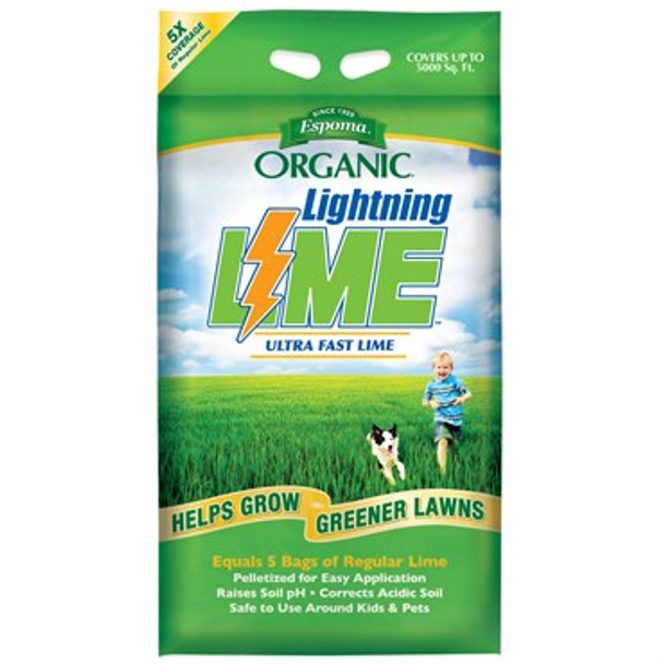 Espoma Organic Lighting Lime 30lb - Covers up to 5,000sq ft (70/PL)