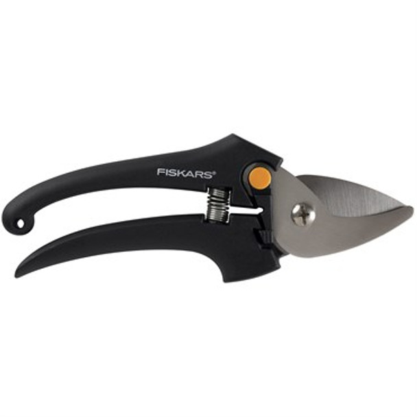 Fiskars Stainless Steel Pruner 0.5in Diam Cutting Capacity