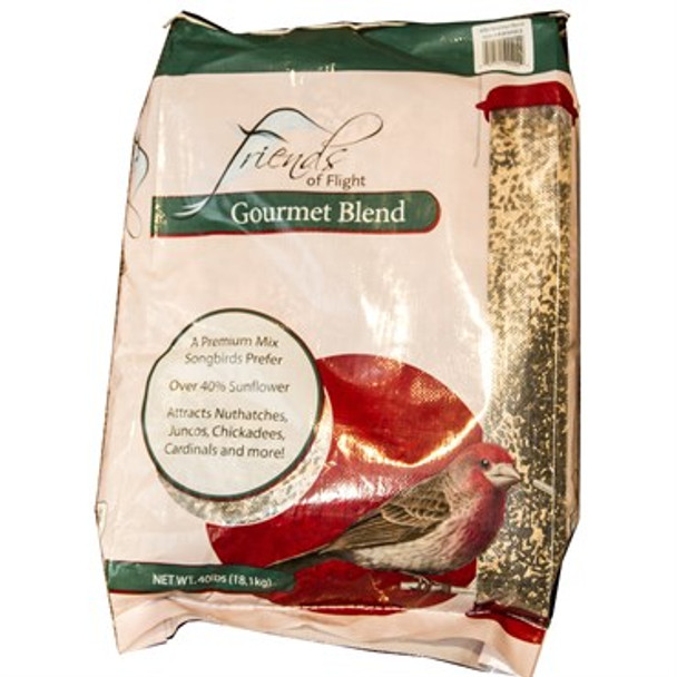 Friends of Flight Gourmet Blend Seed 40lb Bag