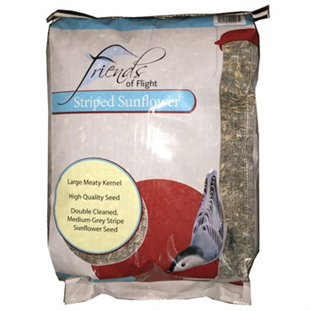 Friends of Flight Striped Sunflower Seed 40lb Bag