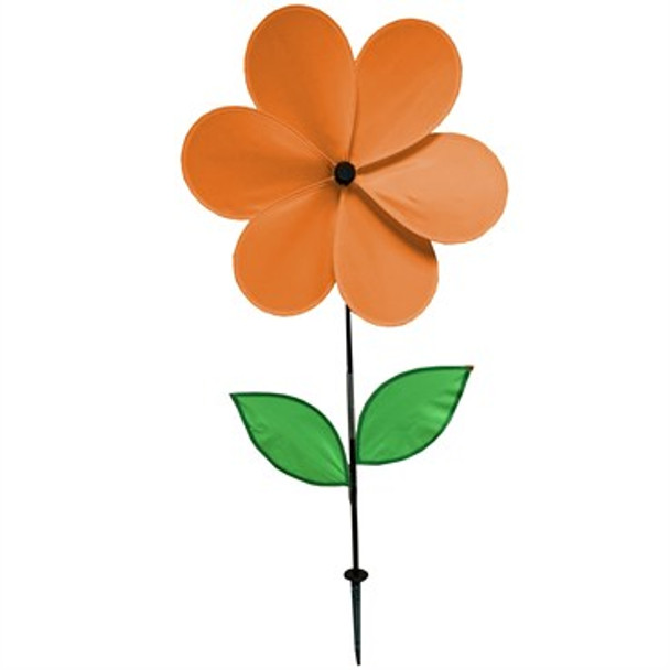 Gardener Select 6 petal Pinwheel Orange - 18in W x 28in H