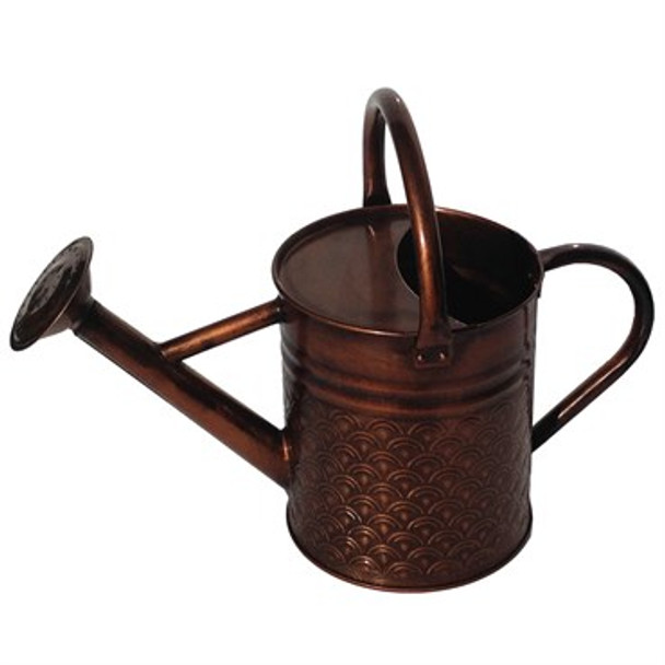 Gardener Select Embossed Watering Can Copper - 2.4L (0.63gal)