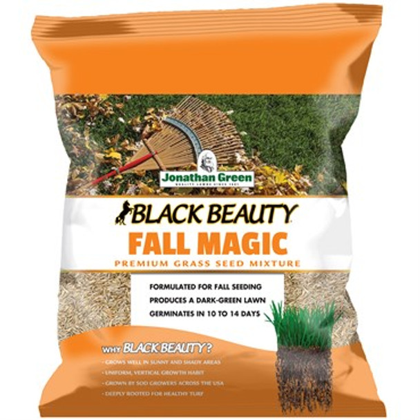 Jonathan Green Black Beauty Fall Magic Grass Seed Mixture 3lb Bag - Covers up to 1,500sq ft