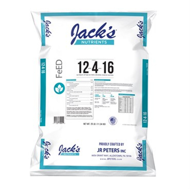 Jacks 12-4-16 RO PureWater 25Lb (80/Pl)