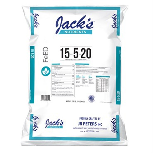 Jacks 15-5-20 Tap Water25Lb (80/Pl)