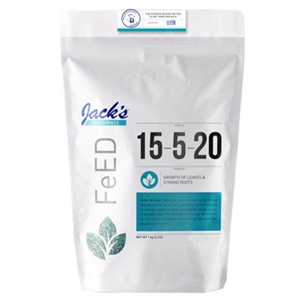 Jacks 15-5-20 Tap Water1Kg - 9051