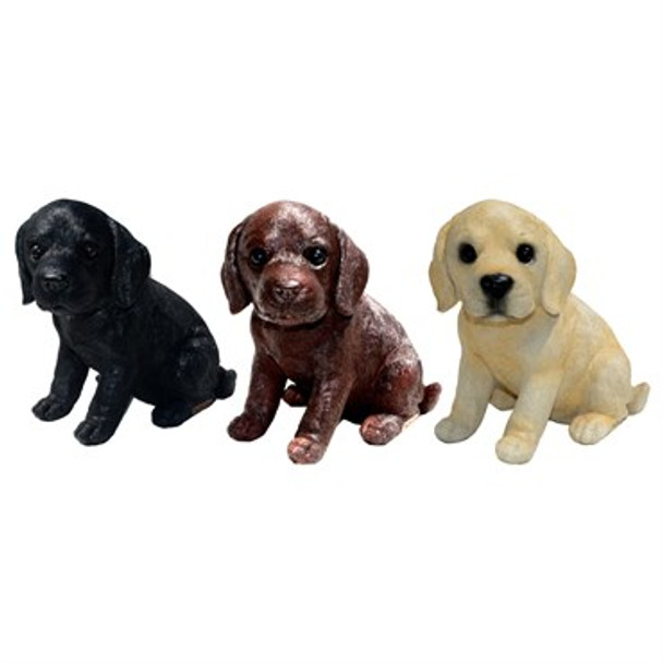 MCarr 6PC Sm Lab PuppiesMix 2 Of Each Color
