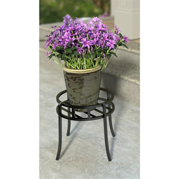Panacea Contemporary Plant Stand Black - 10.5in