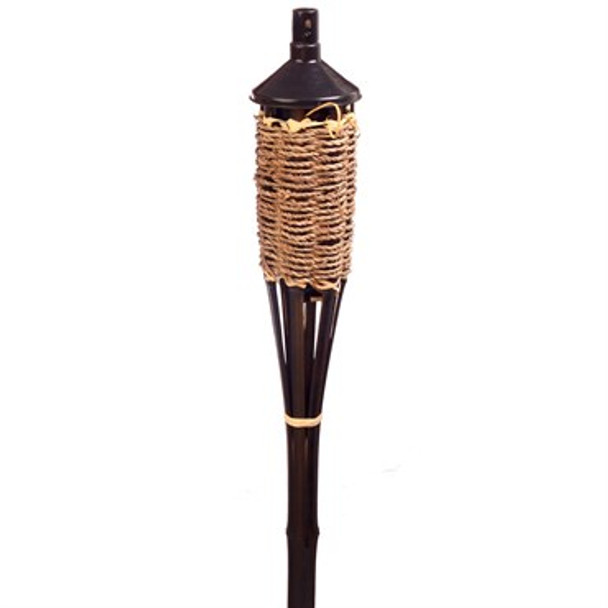 Patio Ess 5' Woven RopeBamboo Torch