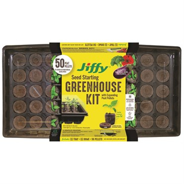 Jiffy 42mm Greenhouse 50w/ Superthrive Labels