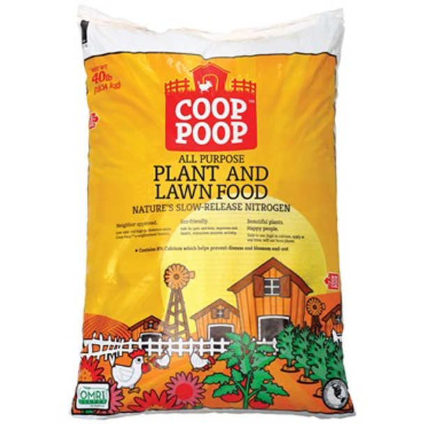 Coop Poop All Purpose Garden Food by Healthy Grow 40lb Bag