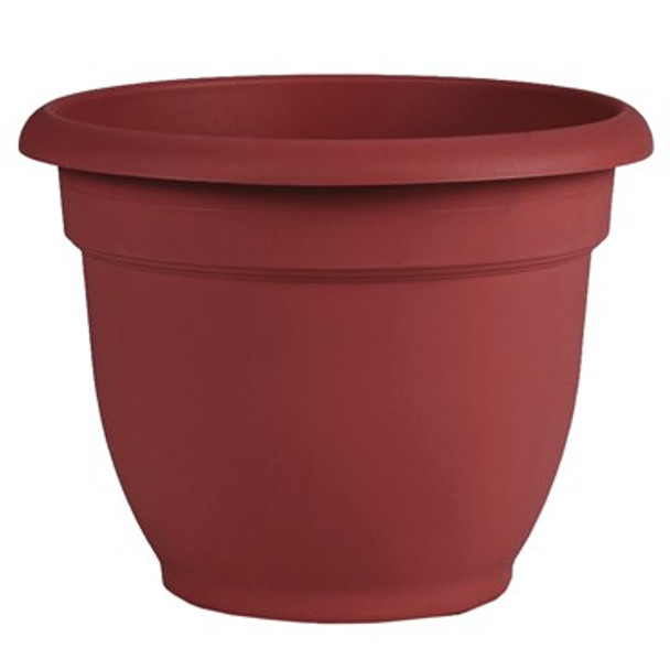 Bloem Ariana With Water Grid Planter Burnt Red - 10in