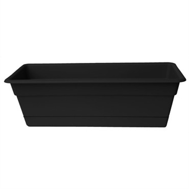 Bloem 30" Dura CottaWindow Box Black