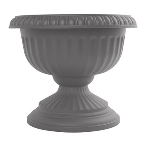 Bloem Grecian Urn Planter Charcoal - 18in