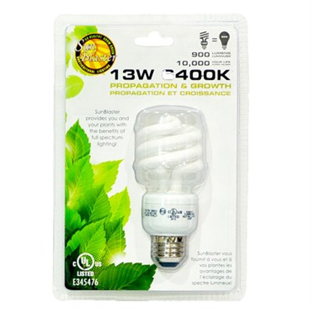 SunBlaster 13W CFL 6400KSingle Pack