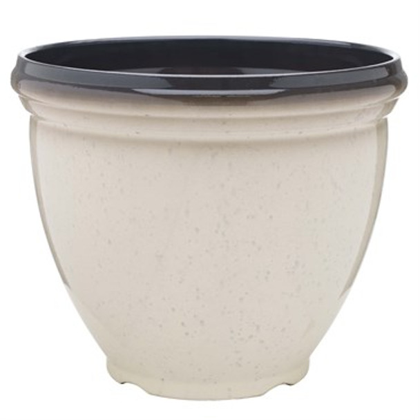Southern Patio Heritage Planter Ivory - 18in